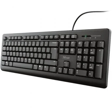 Trust TK-150 Teclado USB QWERTY Español Negro Trust TK-150 Teclado USB QWERTY Español Negro